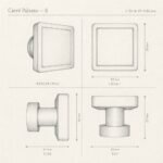 Carré Palazzo Essentiel sketch 3D - Holdon Paris