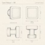 Carré Palazzo Essentiel sketch 3D - Holdon Paris