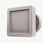 Carré Palazzo Aluminium Satiné taille Header – Holdon - Holdon Paris