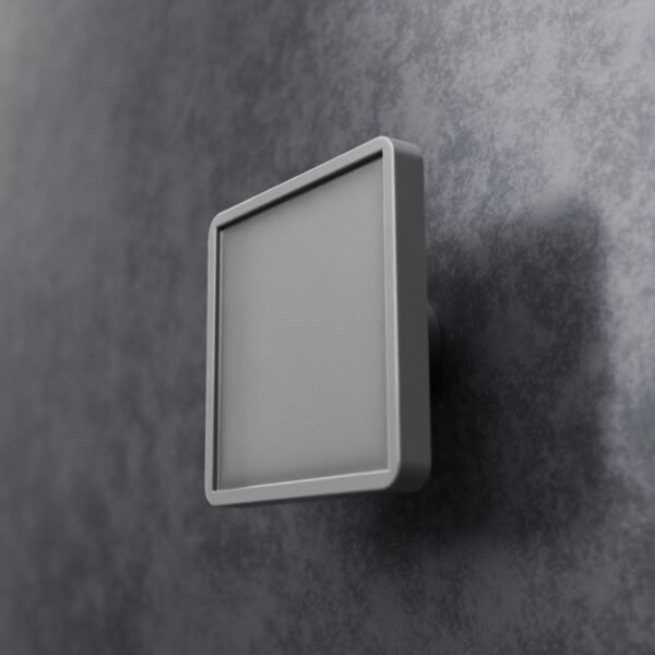 Carré Palazzo — L — Aluminium Satiné
