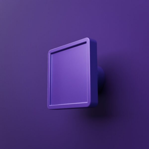 Palazzo Square, M, Dark Lilac