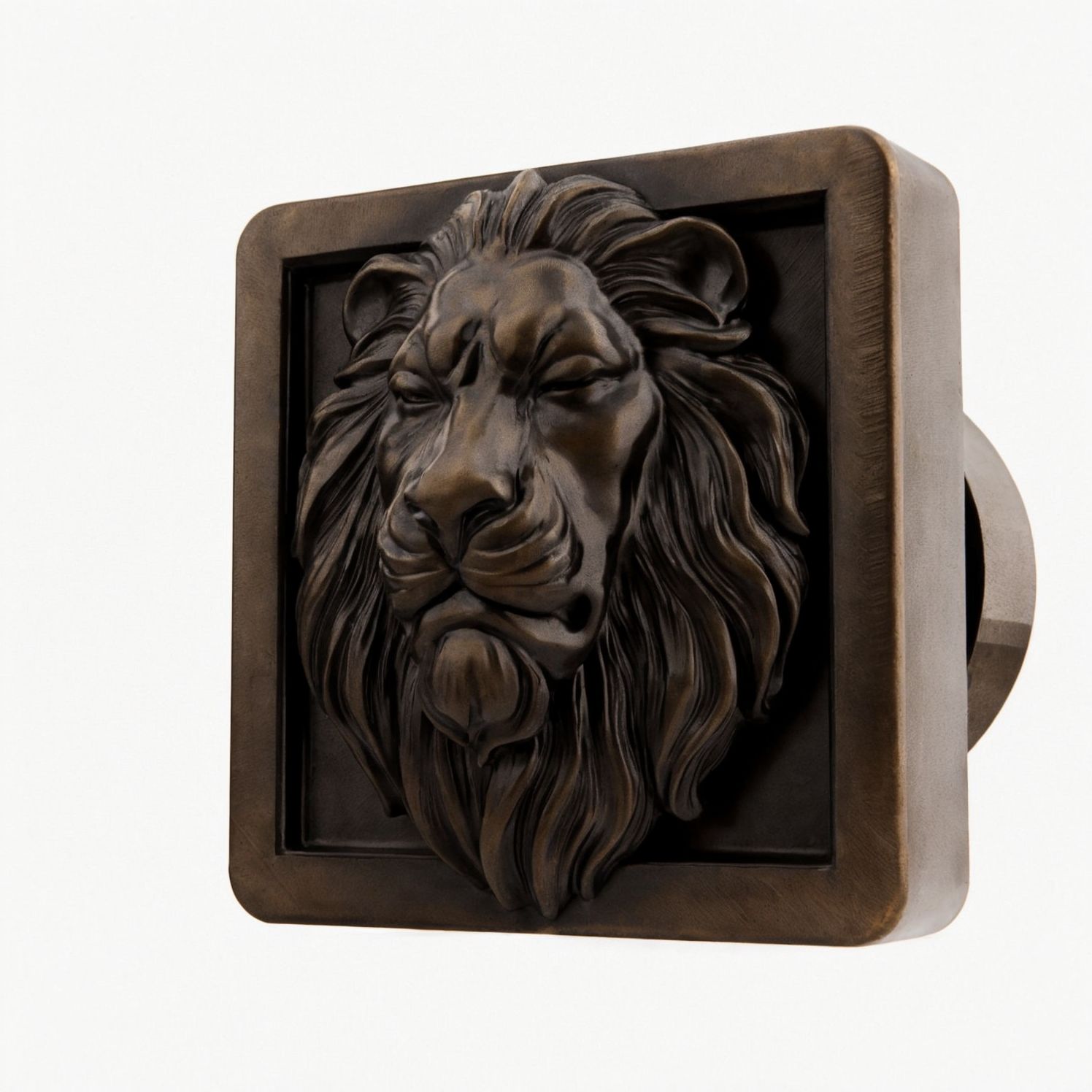 Carré Palazzo Lion Endormi Bronze Ancien - Holdon Paris