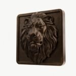 Carré Palazzo Lion Endormi Bronze Mat taille Header – Holdon - Holdon Paris