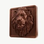 Carré Palazzo Lion Endormi Cuivre Satiné taille Header – Holdon - Holdon Paris