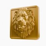 Carré Palazzo Lion Endormi Golden Sun taille Header – Holdon - Holdon Paris