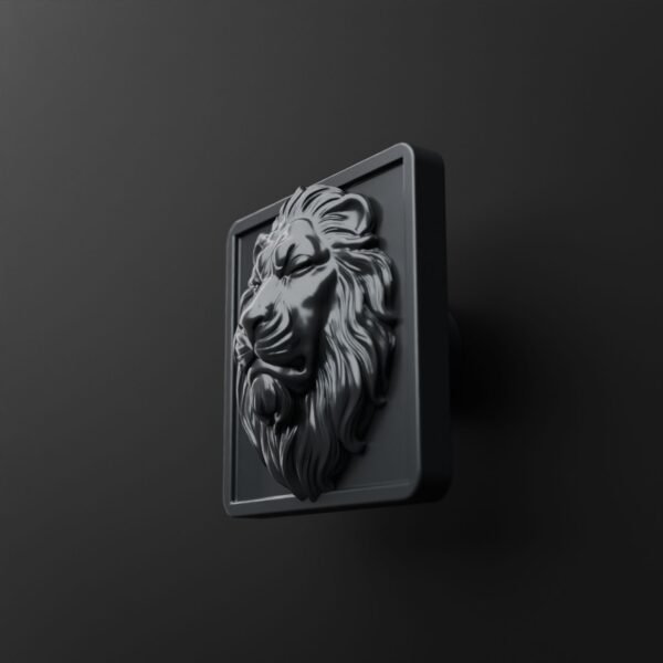 Palazzo Square, Sleeping Lion, L, Titanium Gray