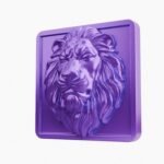 Carré Palazzo Lion Endormi Lilas Sombre taille Header – Holdon - Holdon Paris