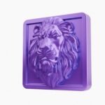 Carré Palazzo Lion Endormi Lilas Sombre taille Header – Holdon - Holdon Paris