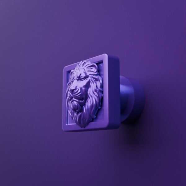 Palazzo Square, Sleeping Lion, S, Dark Lilac