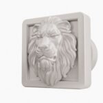 Carré Palazzo Lion Endormi White Snow - Holdon Paris
