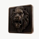 Carré Palazzo Lion Rugissant Bronze Ancien taille Header – Holdon - Holdon Paris