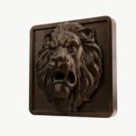 Carré Palazzo Lion Rugissant Bronze Mat taille Header – Holdon - Holdon Paris