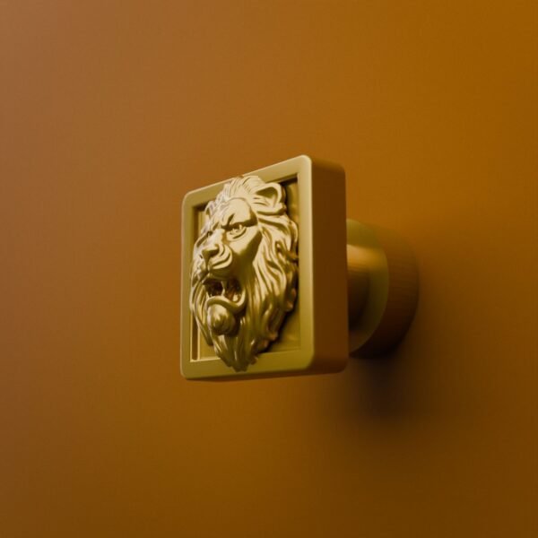 Carré Palazzo — Lion Rugissant — S — Golden Sun