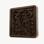 Carré Palazzo Rinceaux Bronze Mat taille Header – Holdon - Holdon Paris