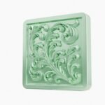 Carré Palazzo Rinceaux Emeraude Claire taille Header – Holdon - Holdon Paris