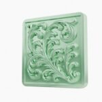 Carré Palazzo Rinceaux Emeraude Claire taille Header – Holdon - Holdon Paris
