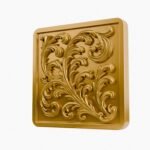 Carré Palazzo Rinceaux Golden Sun taille Header – Holdon - Holdon Paris