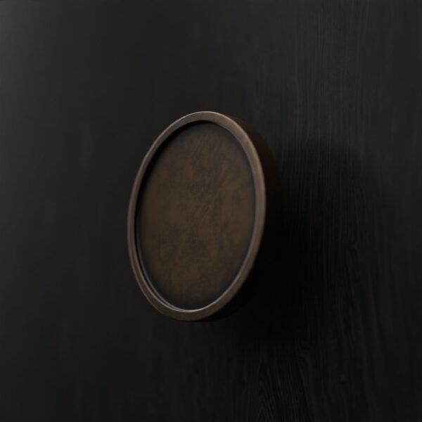 Classica Round, L, Antique Bronze