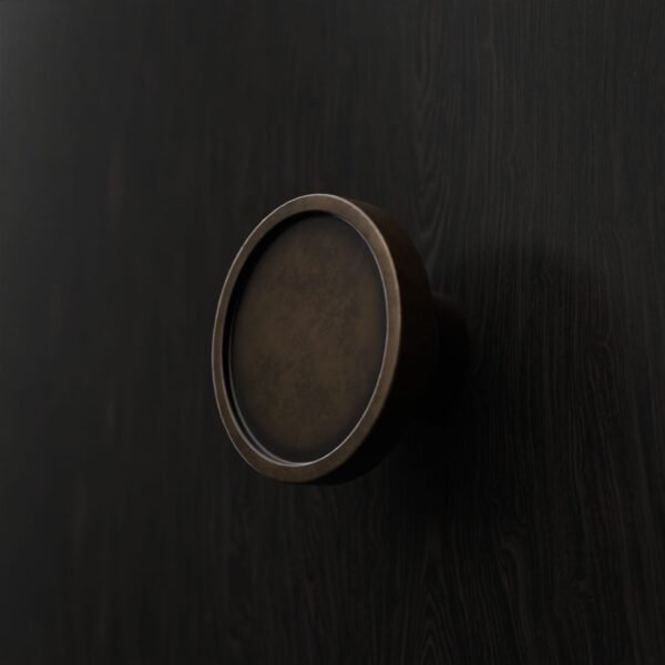 Classica Round, M, Antique Bronze