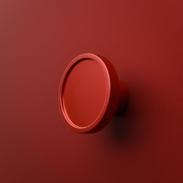 Classica Round, M, Candy Red