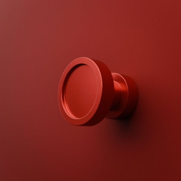 Classica Round, S, Candy Red