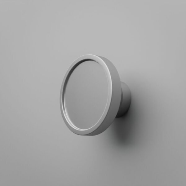 Classica Round, M, Silver Gray