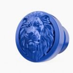 Rond Classica Lion Endormi Bleu Electrique - Holdon Paris