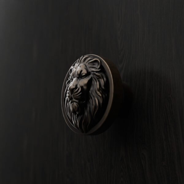 Rond Classica — Lion Endormi — M — Bronze Ancien