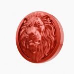 Rond Classica Lion Endormi Candy Red taille Header – Holdon - Holdon Paris