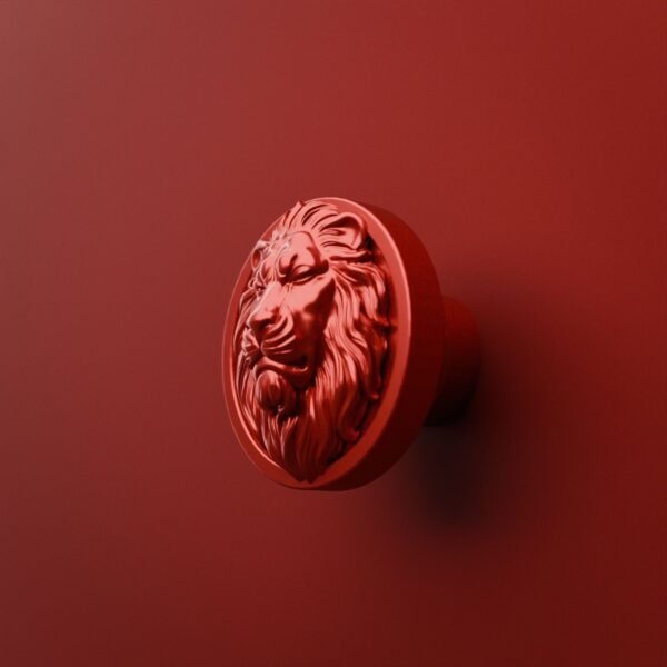 Rond Classica — Lion Endormi — M — Candy Red