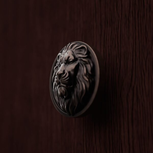 Rond Classica — Lion Endormi — L — Cuivre Ancien