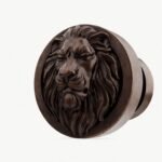 Rond Classica Lion Endormi Cuivre Ancien - Holdon Paris