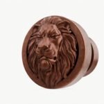 Rond Classica Lion Endormi Cuivre Satiné - Holdon Paris