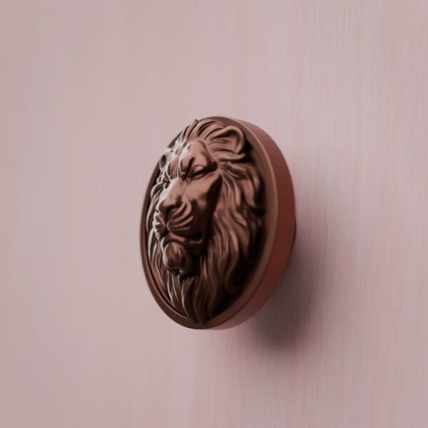 Rond Classica — Lion Endormi — L — Cuivre Satiné