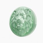 Rond Classica Lion Endormi Emeraude Claire taille Header – Holdon - Holdon Paris
