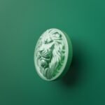 Rond Classica Lion Endormi Emeraude Claire - Holdon Paris