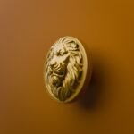 Rond Classica Lion Endormi Golden Sun - Holdon Paris