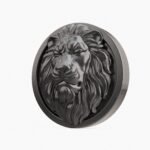 Rond Classica Lion Endormi Gris Titane taille Header – Holdon - Holdon Paris