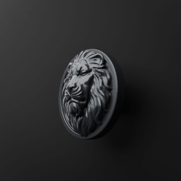 Rond Classica — Lion Endormi — L — Gris Titane