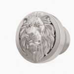 Rond Classica Lion Endormi Gris argenté - Holdon Paris
