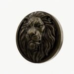 Rond Classica Lion Endormi Laiton Ancien - Holdon Paris