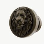 Rond Classica Lion Endormi Laiton Ancien - Holdon Paris