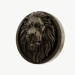 Rond Classica Lion Endormi Laiton Ancien - Holdon Paris