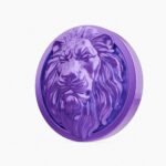 Rond Classica Lion Endormi Lilas Sombre taille Header – Holdon - Holdon Paris