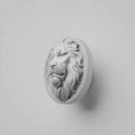 Rond Classica Lion Endormi White Snow - Holdon Paris