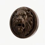 Rond Classica Lion Rugissant Bronze Mat taille Header – Holdon - Holdon Paris