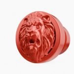 Rond Classica Lion Rugissant Candy Red - Holdon Paris
