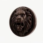 Rond Classica Lion Rugissant Cuivre Ancien taille Header – Holdon - Holdon Paris