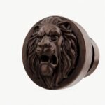 Rond Classica Lion Rugissant Cuivre Ancien - Holdon Paris