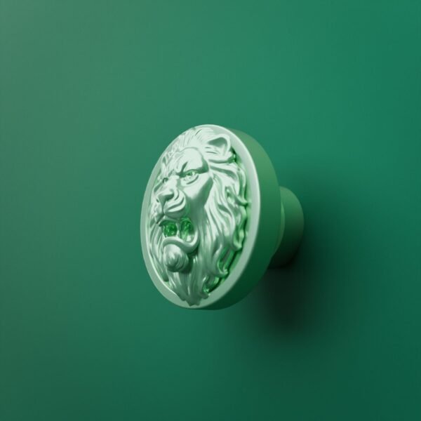 Classica Round, Roaring Lion, M, Light Emerald